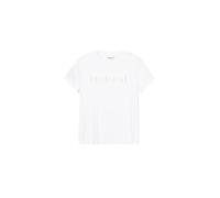 Desigual Maglietta da Donna a Maniche Corte T-Shirt, Bianco