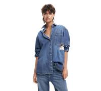 Desigual Maglietta da Donna A Maniche Lunghe Blouse