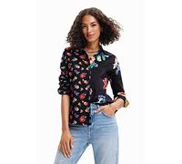 Desigual Maglietta da Donna, Nero, M