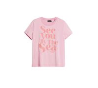 Desigual Maglietta 'Message' albicocca / rosa Donna Desigual S