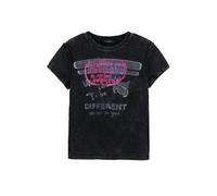 Desigual Maglietta rosa / nero / bianco Donna Desigual M rosa / nero / bianco