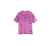 Desigual Maglietta rosa / rosso / nero Uomo Desigual L