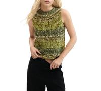 Desigual Praga T-Shirt, Verde, XS Donna