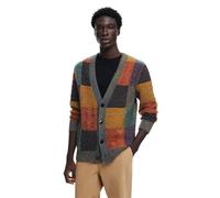 Desigual Maglione a Maniche Lunghe da Uomo Maglia di Tuta, Materiale Finitura