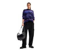 Desigual Maglione da Donna A Maglia Spessa, Felpa Donna, Rosso, S