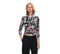 Desigual Maglione da Donna Flat Knit Thin Gauge Felpa, Nero, XXL