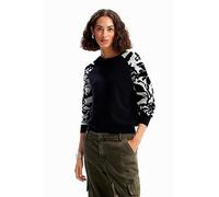 Desigual Maglione da Donna Limpopo, Nero, M