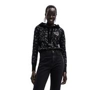 Desigual Maglione da Donna, Nero, M