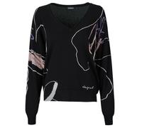 Desigual Maglione FEMNAIF in Nero EU M