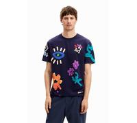Desigual Man Template 1 Color New, 5000 Navy, M, Blu, M