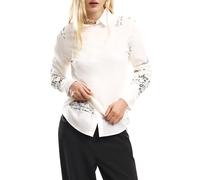 Desigual Pullover nero / bianco Donna Desigual L