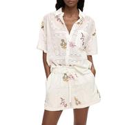DESIGUAL CAMICIA MANICHE CORTE DONNA BIANCO