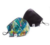 Desigual Mask_Splatter SPLATER, Giallo, Taglia Unica Unisex-Adulto