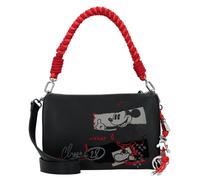 Desigual borsa a tracolla Mickey Rock Dortmund Flap Bag Black nero