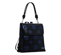 Desigual Mini zaino da donna in poliuretano, Nero, Einheitsgröße