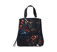 Desigual - Mini Zaino in Ecopelle Perforata - - Bags - Donna - Nero - ONE SIZE
