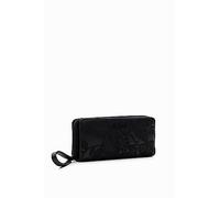 Desigual Mone_Alpha Maya Maxi - Portafoglio da donna, colore: Nero, Nero, 1