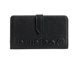 Desigual Mone Half Logo Pia Medium Wallet Black
