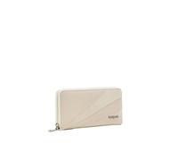 Desigual Mone_Machina Fiona, Portafoglio Tri-Fold da Donna, Bianco, 20.5