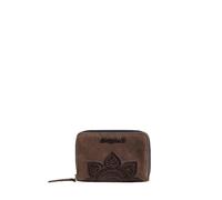 Desigual Mone_Marisa Aquiles, Accessory-Travel Wallet Donna, Brown, U