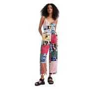 Desigual Mono_Mimi, 9019 Tutti Fruti, Jeans da Donna, Material Finishes, S