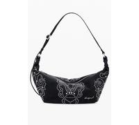 Desigual Nero Poliuretano Women Handbag
