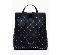 Desigual Nero Polyurethane Women Mini Backpack