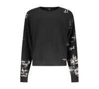 Desigual Nero Viscosa Women Sweater - M