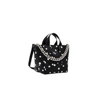 Desigual New Splatter Valdivia, Accessories PU Shopping Bag Donna, Nero, Taglia Unica