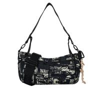 Desigual borsa a tracolla Donosti Newspaper Hand Bag Black