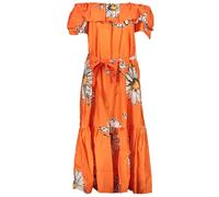 Desigual Orange Cotton Dress - S
