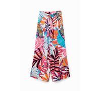 Desigual Pant_Puerto Escondido Set Bikini, Bianco, XL Donna