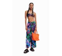 Desigual Pant_Puerto Escondido Set Bikini, Nero, XL Donna