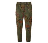 Desigual Pant_tropi Pantaloni Casual, Verde, 64 Donna