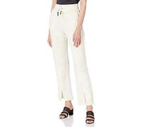 Desigual Pantalone Pintuck Camo Casual, Bianco, M Donna