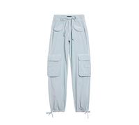 Desigual Pantaloni cargo blu Donna Desigual 36