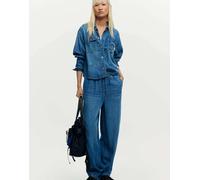 Desigual - Pantaloni di jeans lunghi elasticizzati blu S