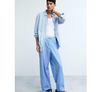 Desigual - Pantaloni lunghi a righe blu M
