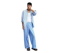 Desigual - Pantaloni lunghi a righe blu S