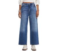 Desigual Pantaloni Lunghi da Donna in Denim Jeans, Blu, 40