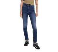 Desigual Pantaloni Lunghi da Donna in Denim Jeans, Blu, 48