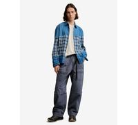 Desigual - Pantaloni lunghi in cotone grigi-Blu 36