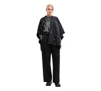 Desigual Poncho_Mini ATRE Elbrus, Black, One Size da Donna