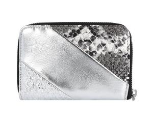 Desigual Portafoglio 14.5 cm color argento