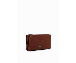 Desigual Portafoglio da donna Mone_Dejavu INES bi-Fold, marrone, 18.5