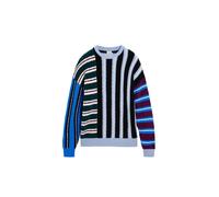 Desigual Pullover blu cobalto / blu chiaro / rosso vino / nero Uomo Desigual L