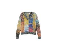 Desigual JERS_earthtexture Sweatshirt Donna, Rosso, L