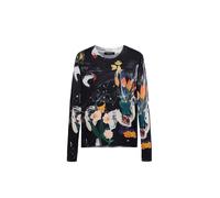 Desigual Nantes L Lacroix Sweatshirt, Nero, XL Donna
