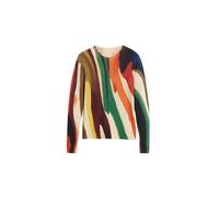 Desigual Pullover 'Designed By Mr. Christian Lacroix' beige chiaro / marrone scuro / verde / arancione Donna Desigual M