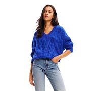 Desigual Pullover_Lucca Felpa, Blu, L Donna